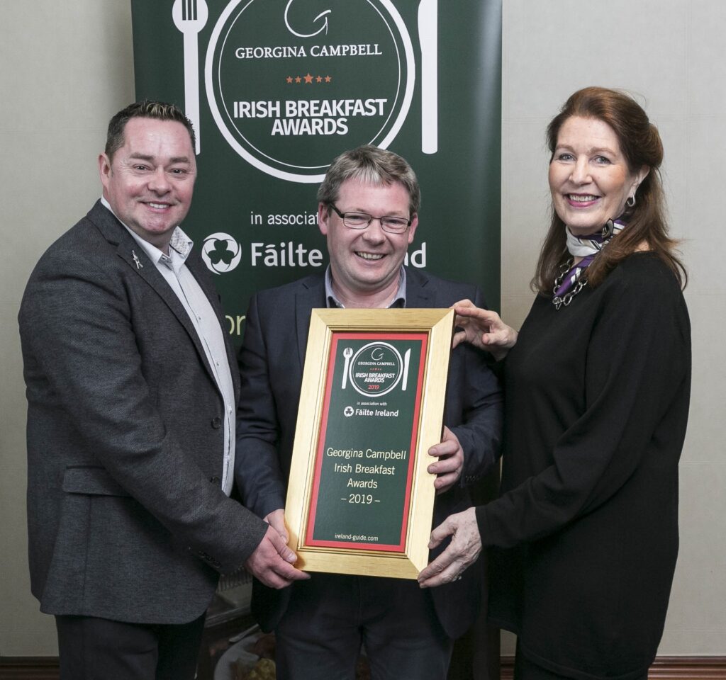Dingle Benners Hotel award breakfast