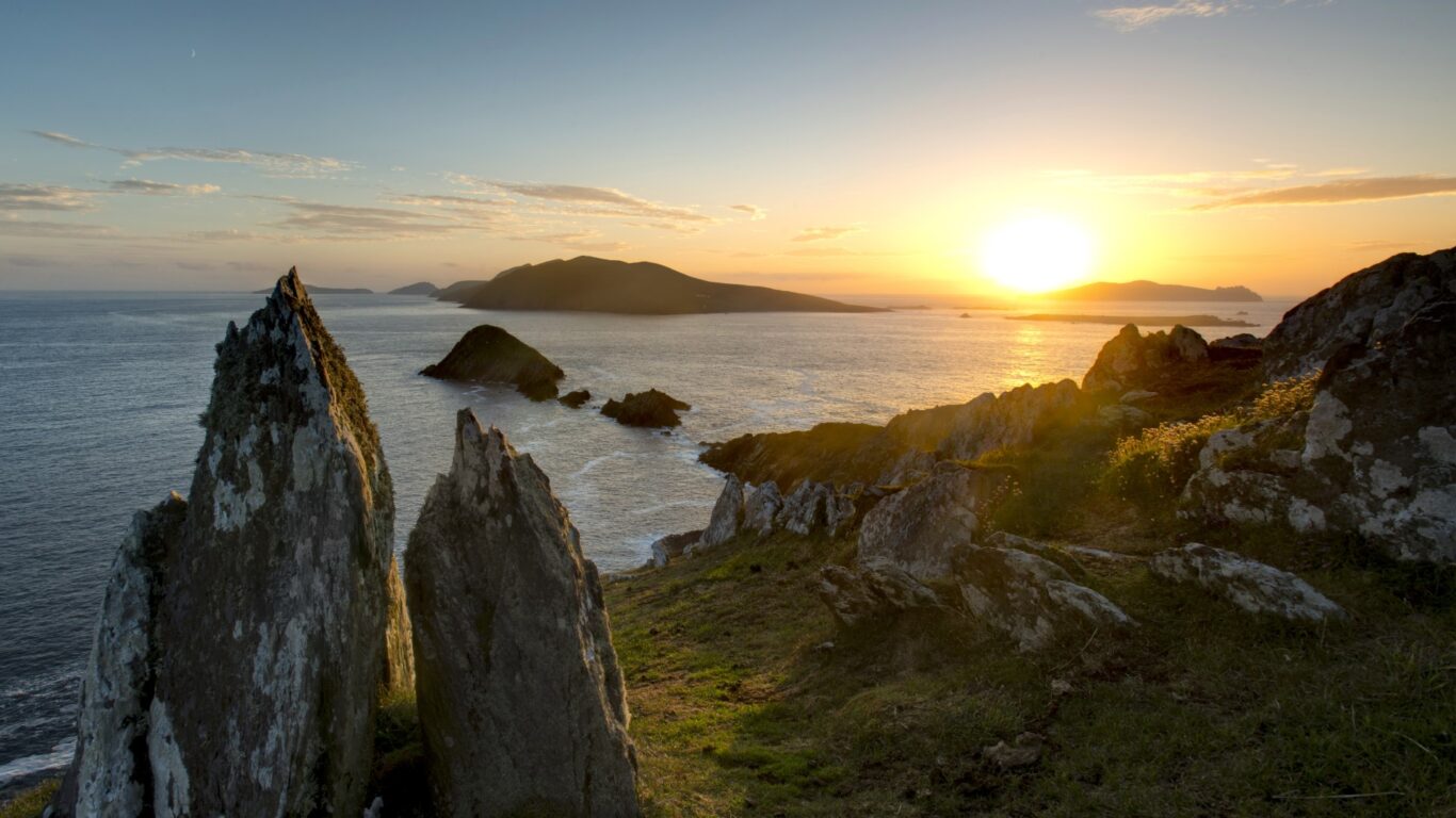 Blasket Islands from Dunmore Head