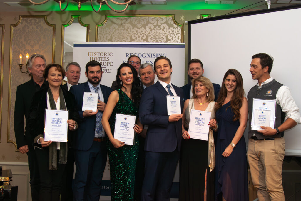 Historic Hotels of Europe Award group winners 2023