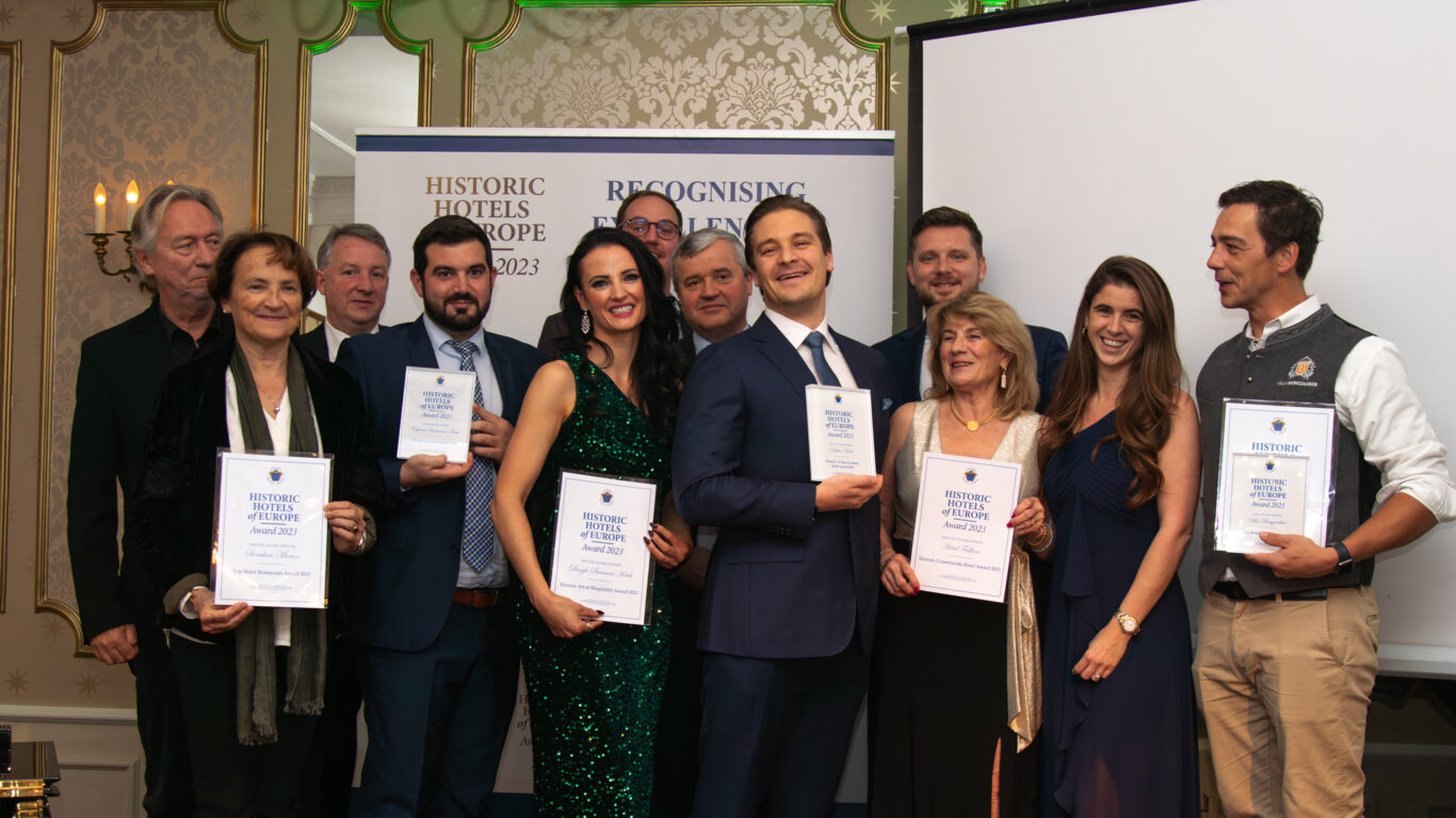 Historic Hotels of Europe Award group winners 2023